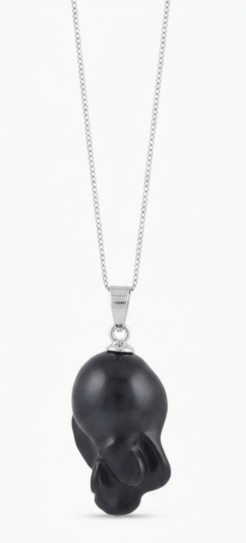 Black Baroque Necklace