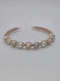 Gold Wire Wrap Bangle Bracelet-04