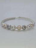 Silver Wire Wrap Bangle Bracelet-09