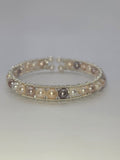 Silver Wire Wrap Bangle Bracelet-16