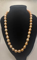 Pre-Mounted Full String Baroque Necklace- Champagne