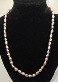 Lavender Baroque Necklace