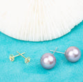 Simple Pearl Stud Earrings