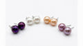 Pre-Mounted Classic/Natural Stud Earrings