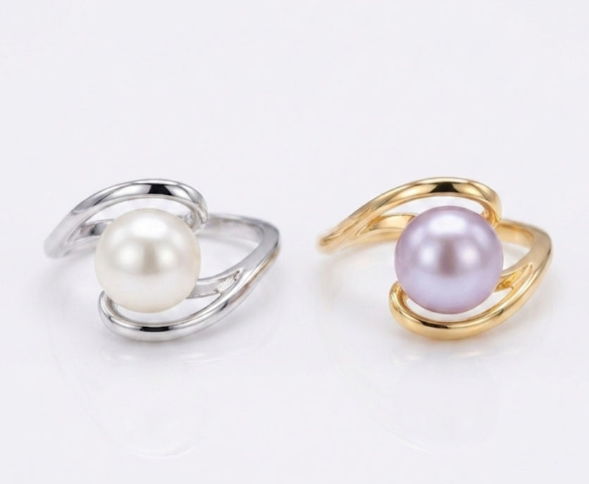 Edison Simple Twist Ring
