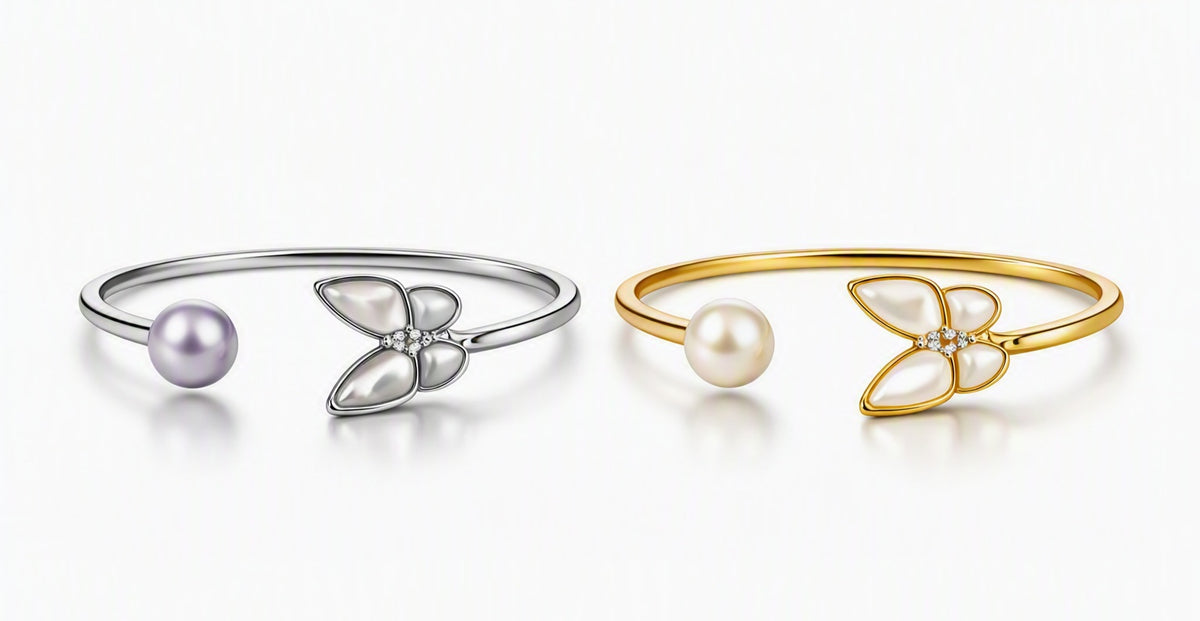Butterfly Bangle Bracelet